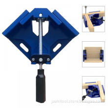 90-degree right-angle fixing clip blue single handle